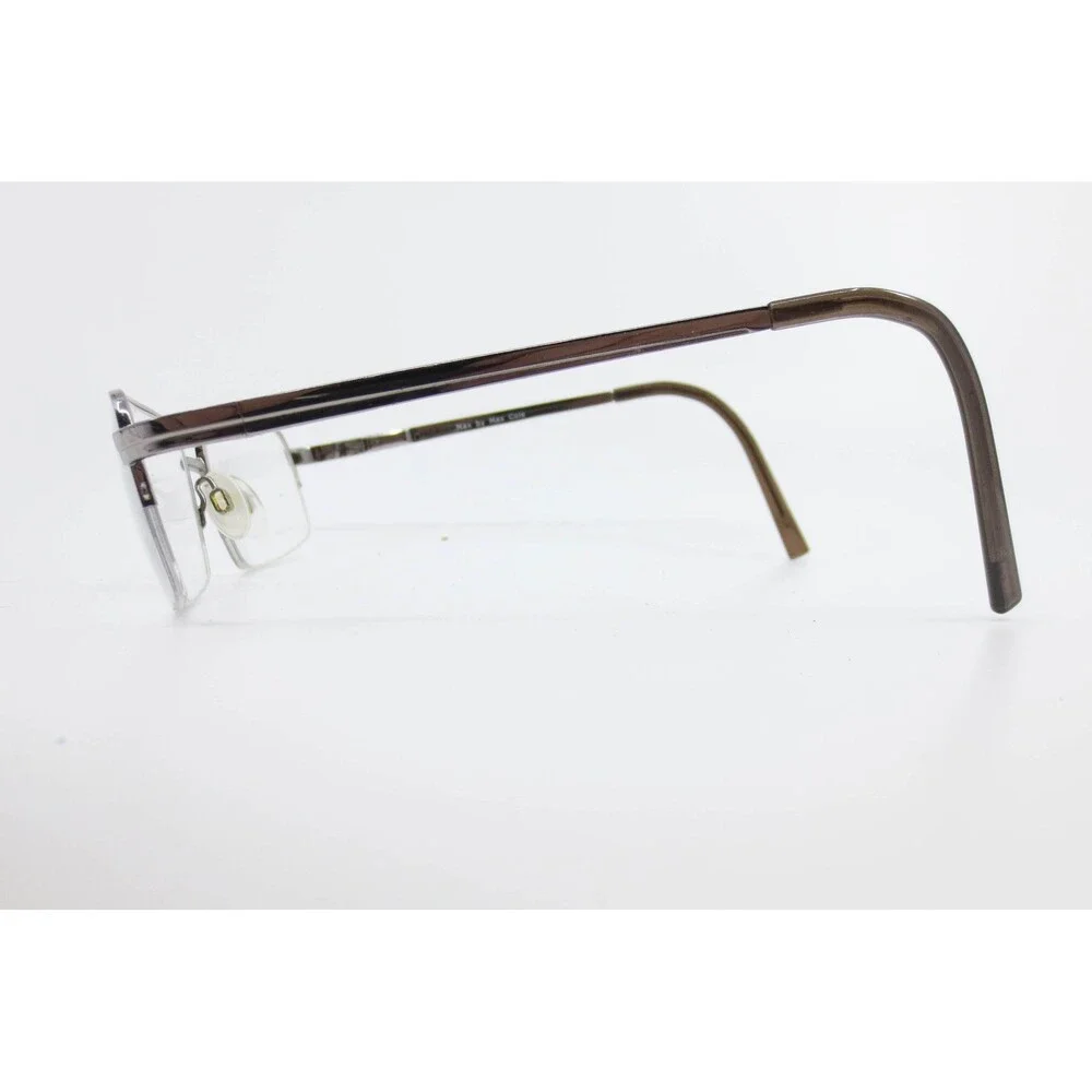 Max by Max Cole MMC 03 COL 20 Gunmetal Rectangular Eyeglasses 57-19-145